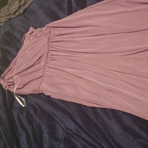 Davids bridal lilac dress worn once for a wedding, Size 16 fits amazing!